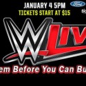 WWE LIVE! Ford Arena Jan. 2nd