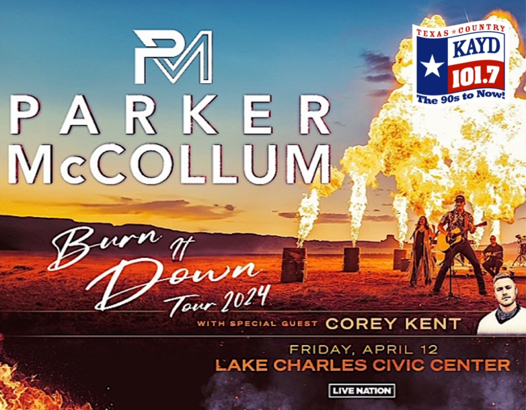 Parker McCullum Lake Charles Civic Center April 12, 2024 KAYDFM